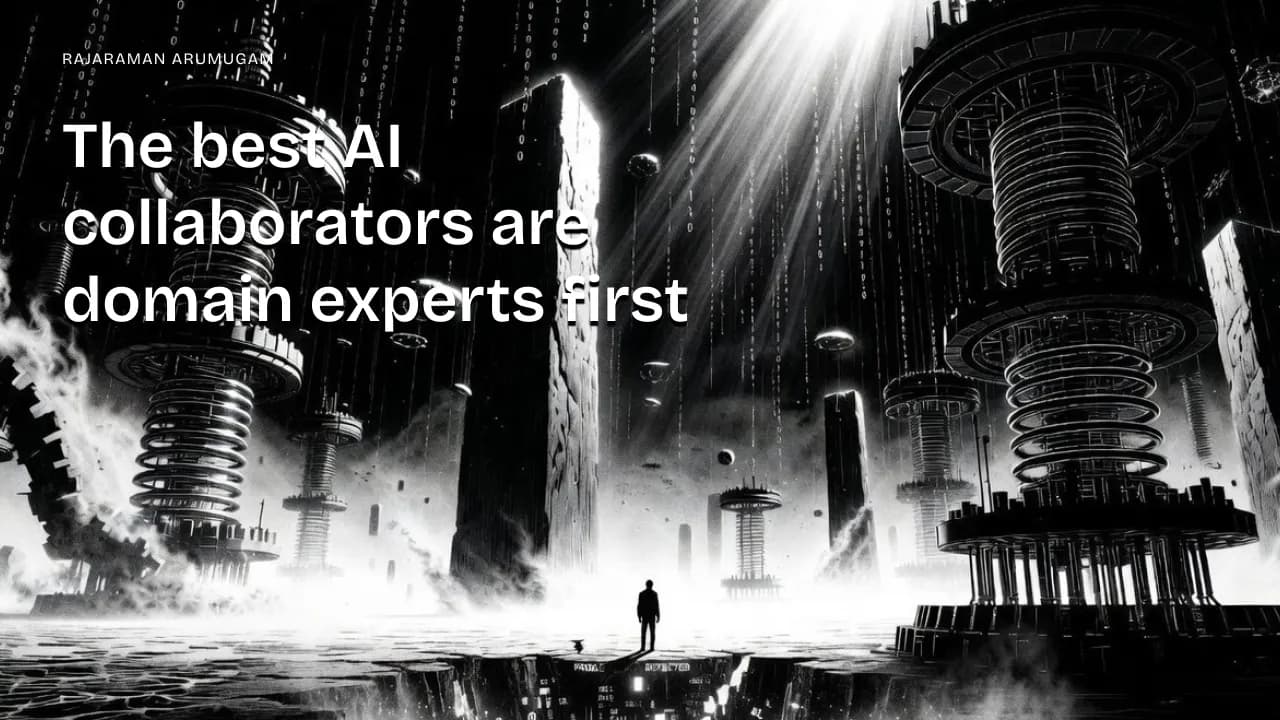 The Best AI Collaborators Are Domain Experts First and AI Delegators Second